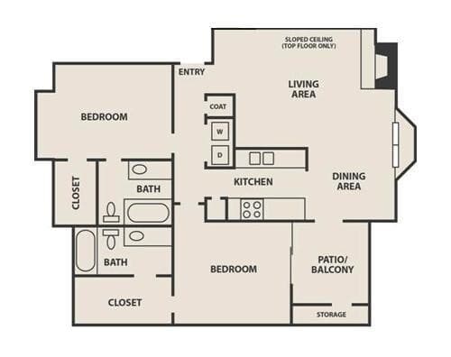 B2 1078 floor plan