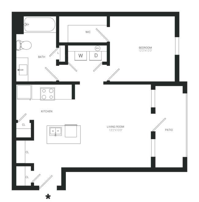 Unit 1167 1167 floor plan