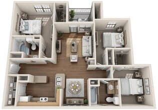 C1 1-1302 floor plan
