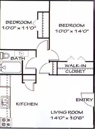 Unit 303 303 floor plan