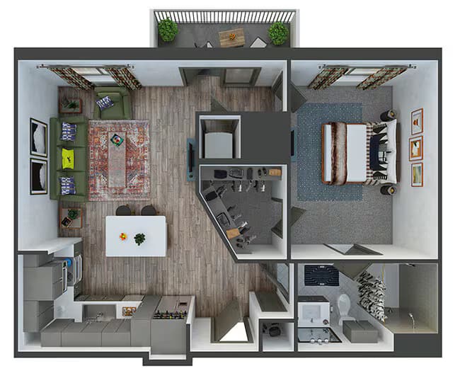 Unit 1301 2309 floor plan
