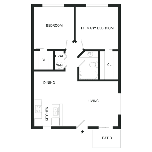 B1 2805 floor plan