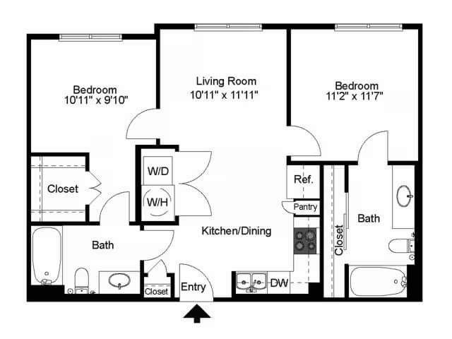 Unit 6203 6203 floor plan