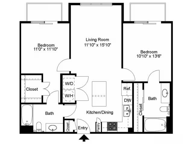 B3 4114 floor plan