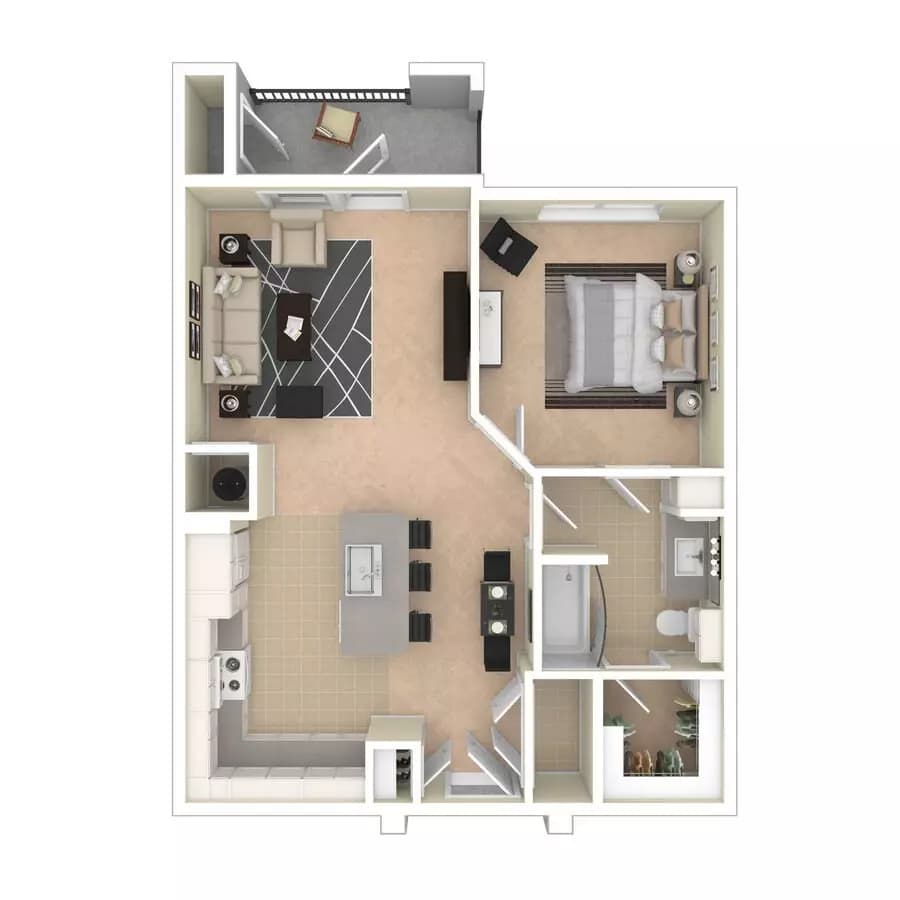 A1 floor plan