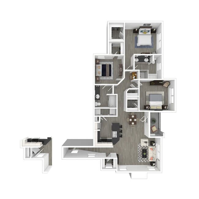 Unit 911 911 floor plan