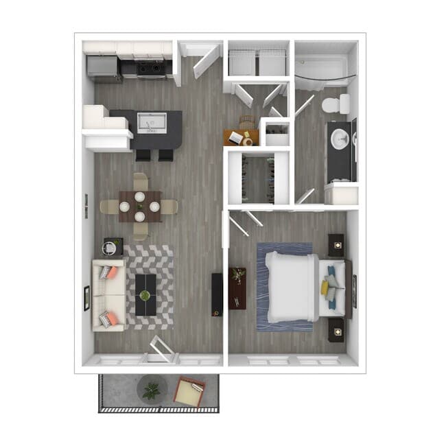 Unit 1737 1737 floor plan