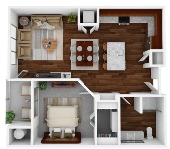 Unit 340 340 floor plan