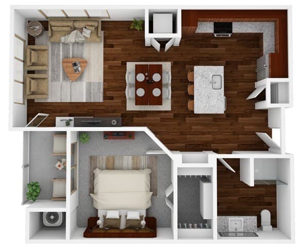 A5 443 floor plan