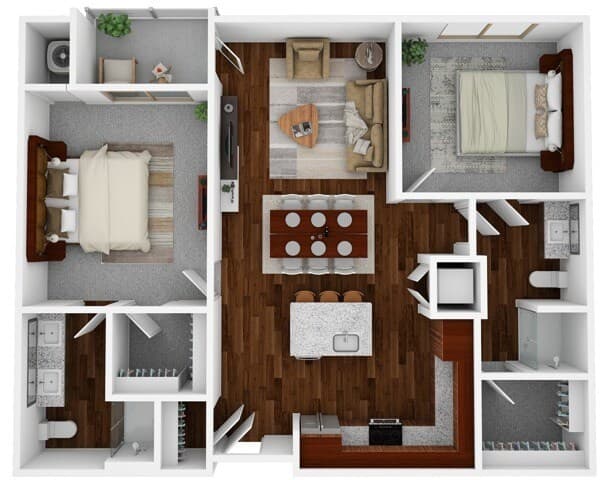 Unit 308 308 floor plan