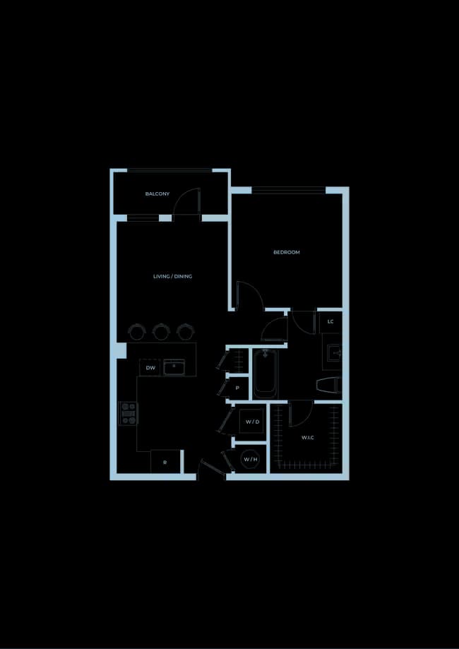 Unit 3314 3206 floor plan