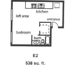 E2 floor plan
