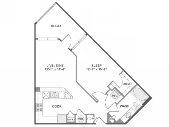 A3 1-1121 floor plan