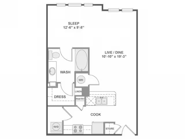E1 1-1149 floor plan
