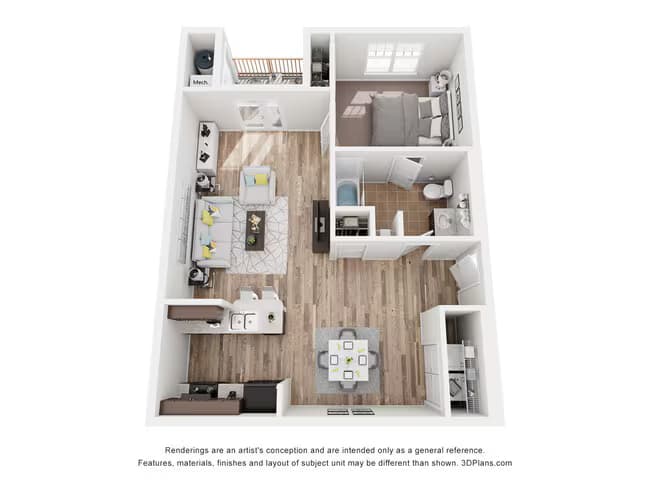 A1 1:3 304 floor plan