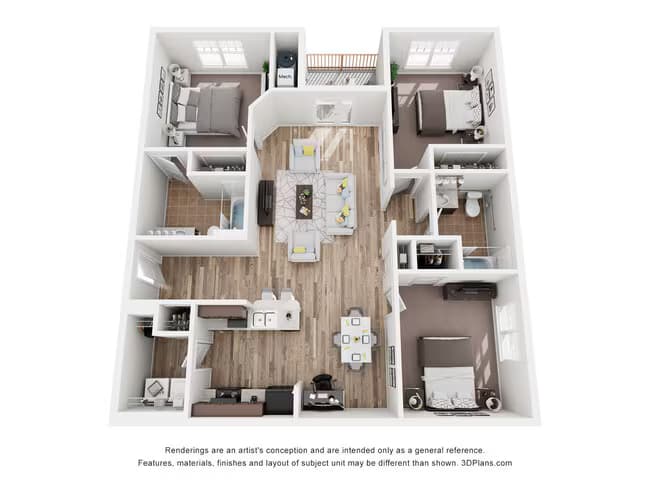 C1 1:3 108 floor plan