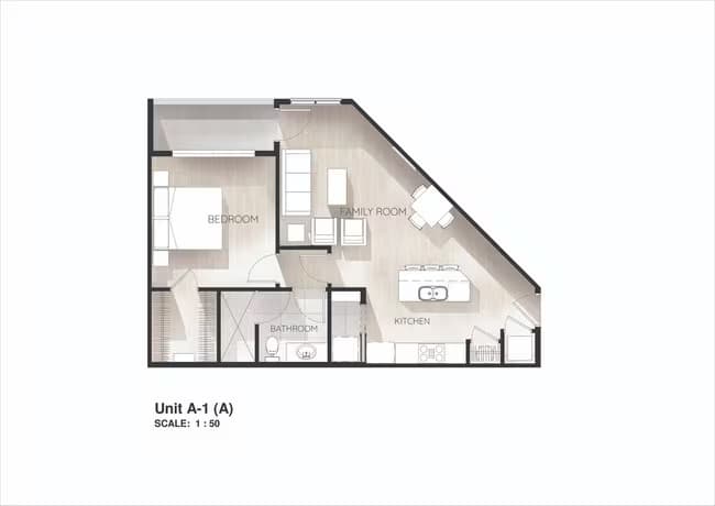A-1 1-309 floor plan