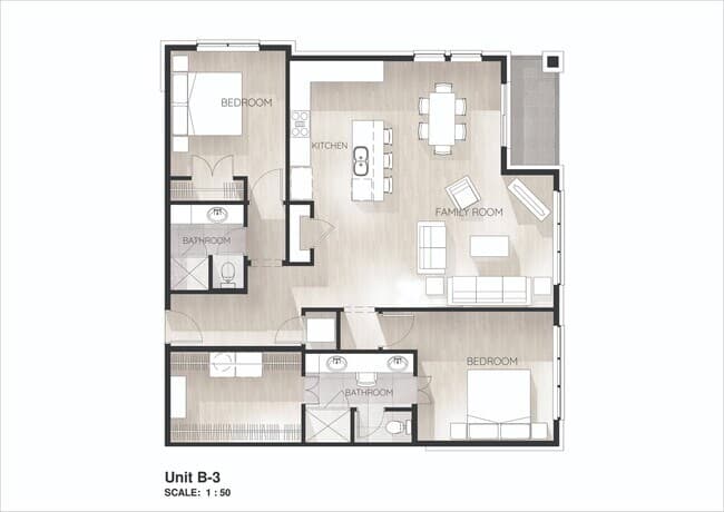 Unit 1-232 1-217 floor plan