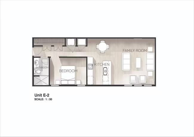 Unit 1-129 1-126 floor plan