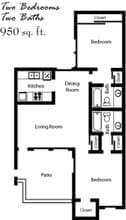 B1 421 floor plan