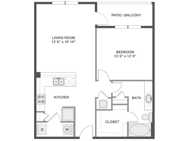 Unit 16-2147 16-2147 floor plan