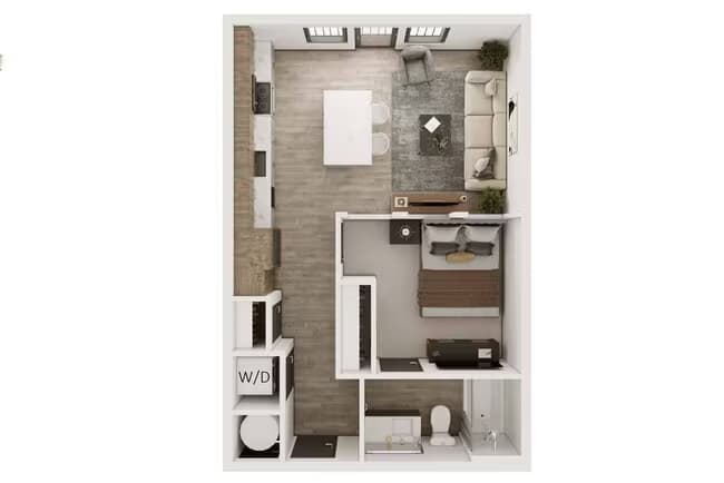 Unit 1205 1333 floor plan