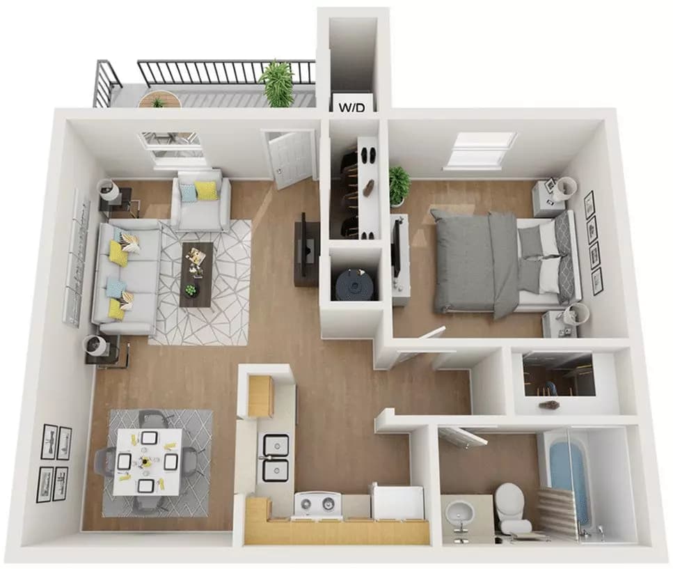 A1 floor plan