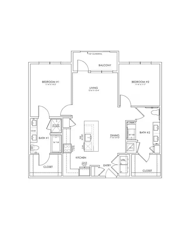 Walnut 3329 floor plan