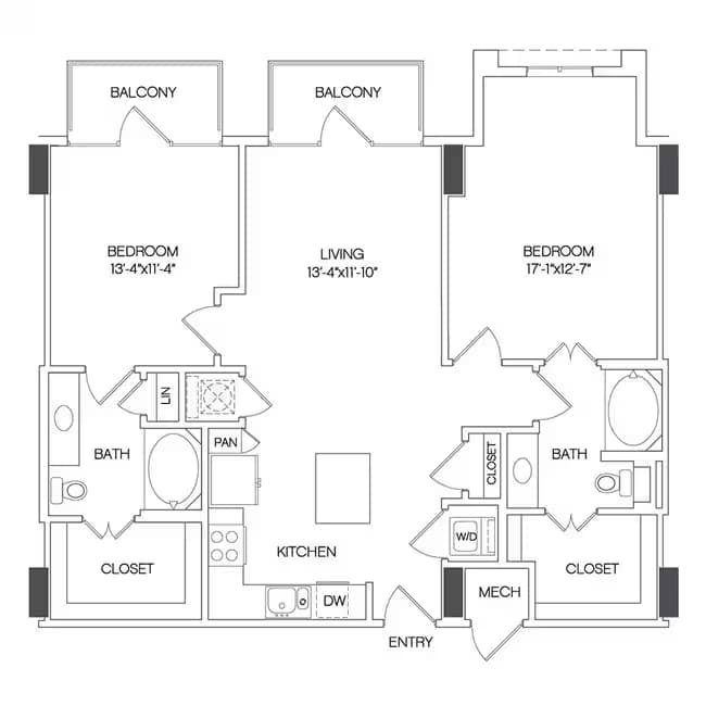 North Shore floor plan
