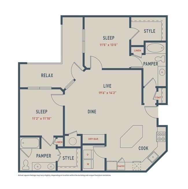 Maple B4 2140 floor plan