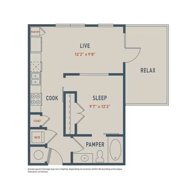 Maple E1A 2318 floor plan