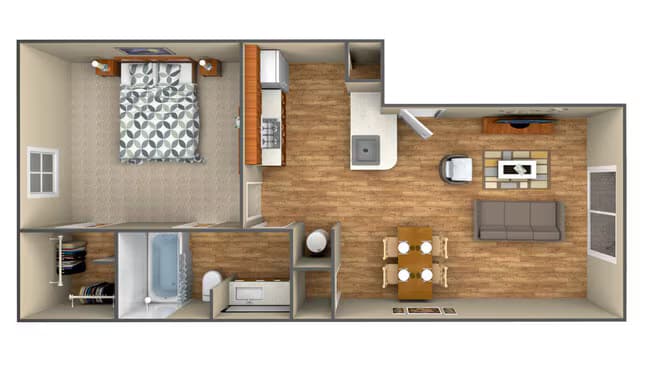 Unit 1711 1711 floor plan