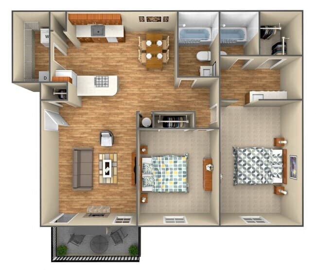Unit 1422 1422 floor plan
