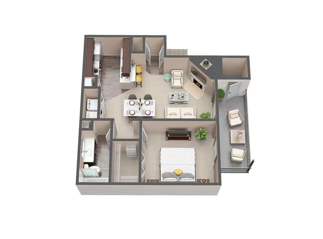 Unit 1906 1211 floor plan