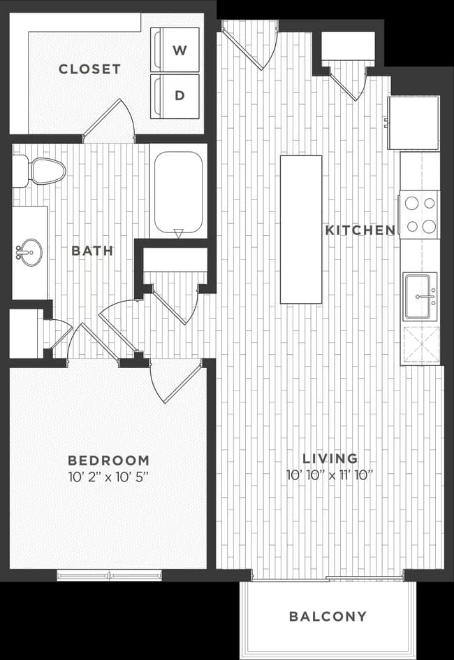 Unit 1354 1354 floor plan