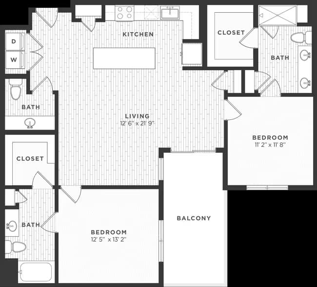 Unit 1277 1377 floor plan