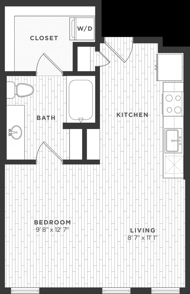 Unit 1125 1318 floor plan