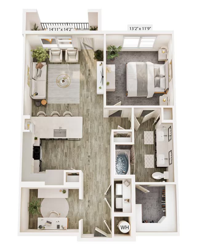 Unit 8325 8325 floor plan