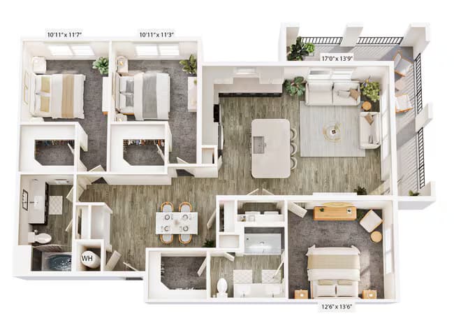 Unit 3315 3315 floor plan