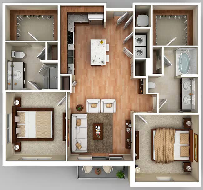 Unit 4325 4325 floor plan