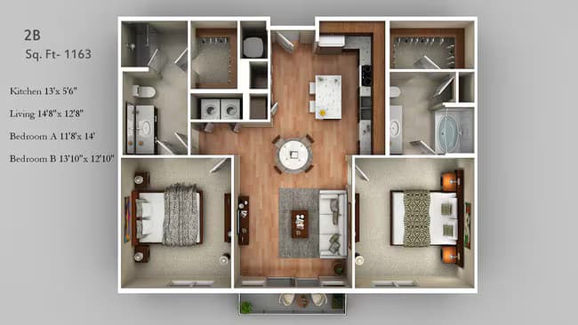 2b 3205 floor plan