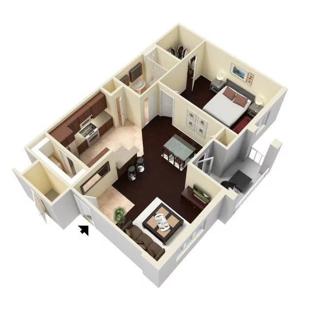 A1 125 floor plan
