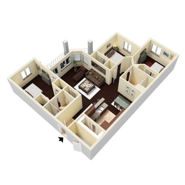 C1 1128 floor plan