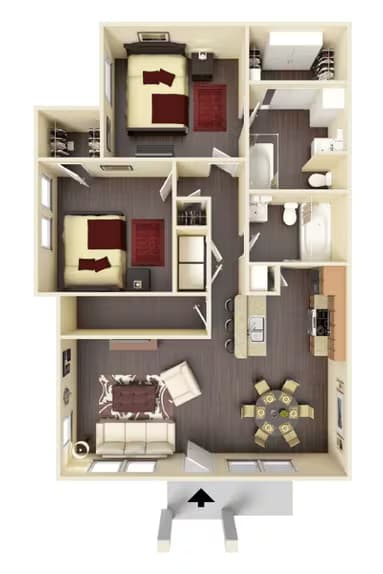 B1 1728 floor plan