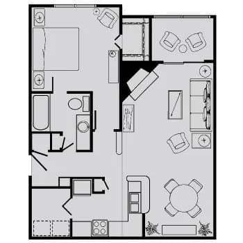 Unit 0825 0825 floor plan