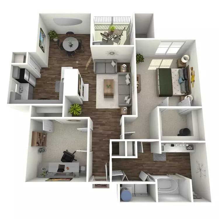 Unit 1532 1532 floor plan