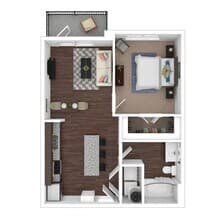 Unit 1018 1018 floor plan