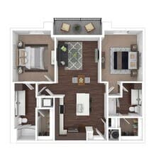 2B 4405 floor plan