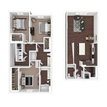 3C 5105 floor plan