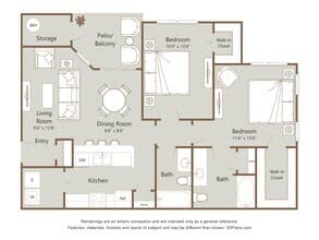 B2R 0931 floor plan